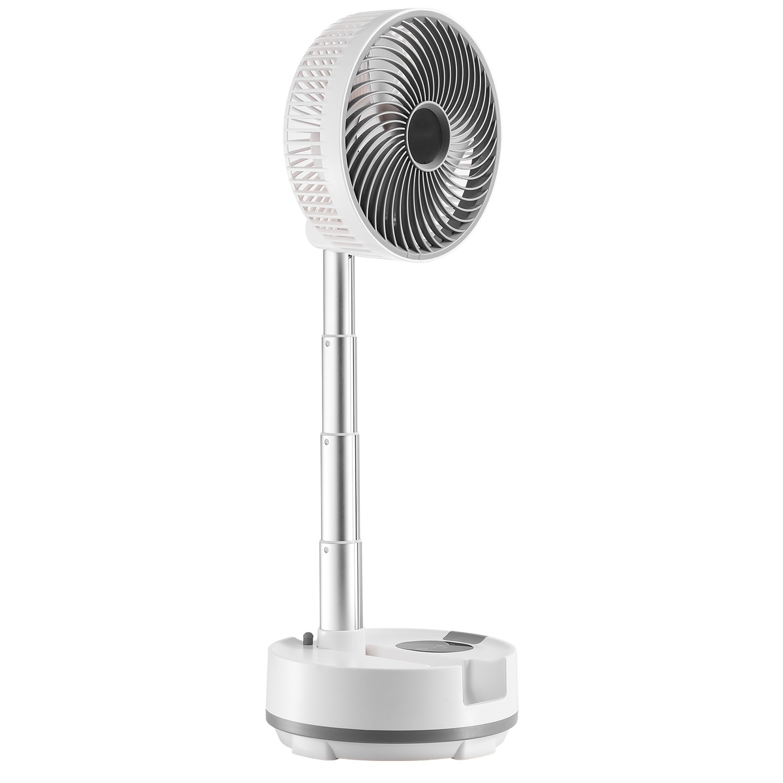 8 Inch Foldable Rechargeable Oscillating Fan 3 In 1 Remote 8 Speeds_voghion.com